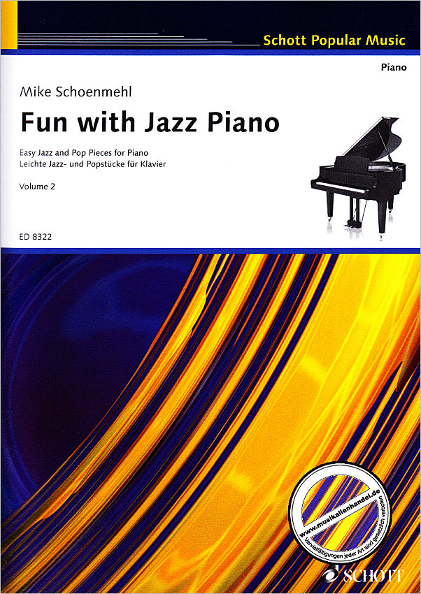 Titelbild für ED 8322 - FUN WITH JAZZ PIANO 2