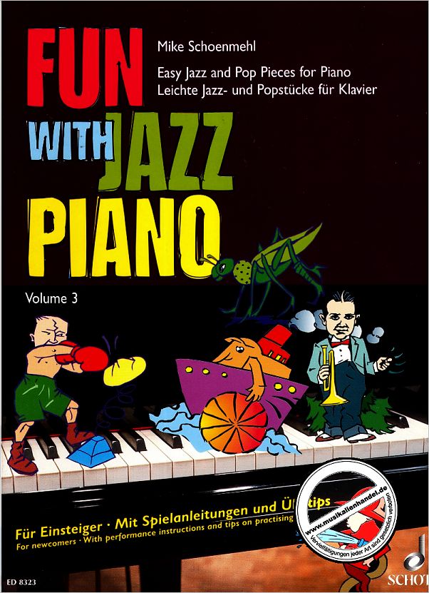 Titelbild für ED 8323 - FUN WITH JAZZ PIANO 3