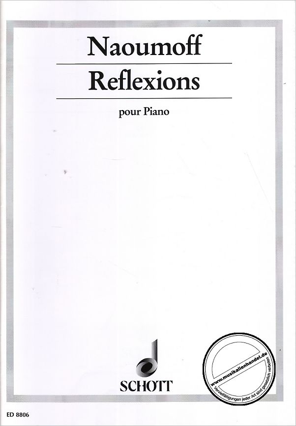 Titelbild für ED 8806 - REFLEXIONS