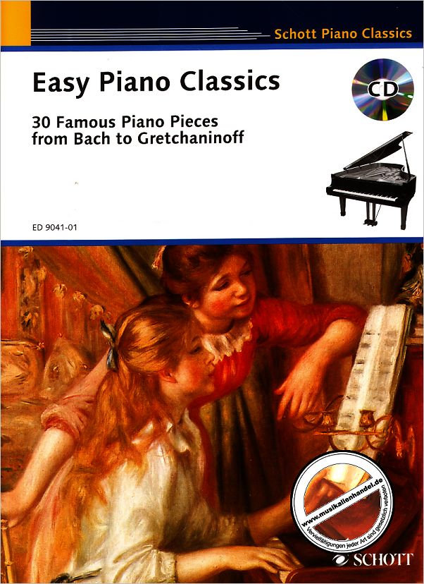 Titelbild für ED 9041-01 - EASY PIANO CLASSICS