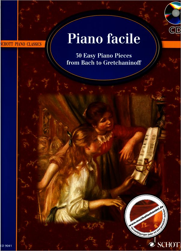 Titelbild für ED 9041 - PIANO FACILE