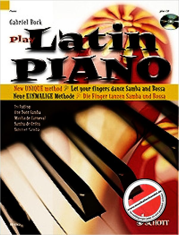 Titelbild für ED 9262 - LATIN PIANO