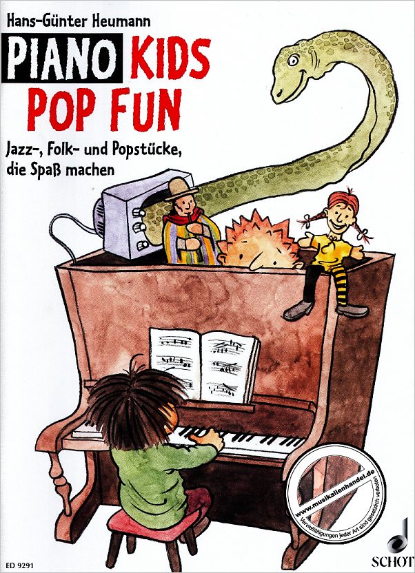 Titelbild für ED 9291 - PIANO KIDS POP FUN