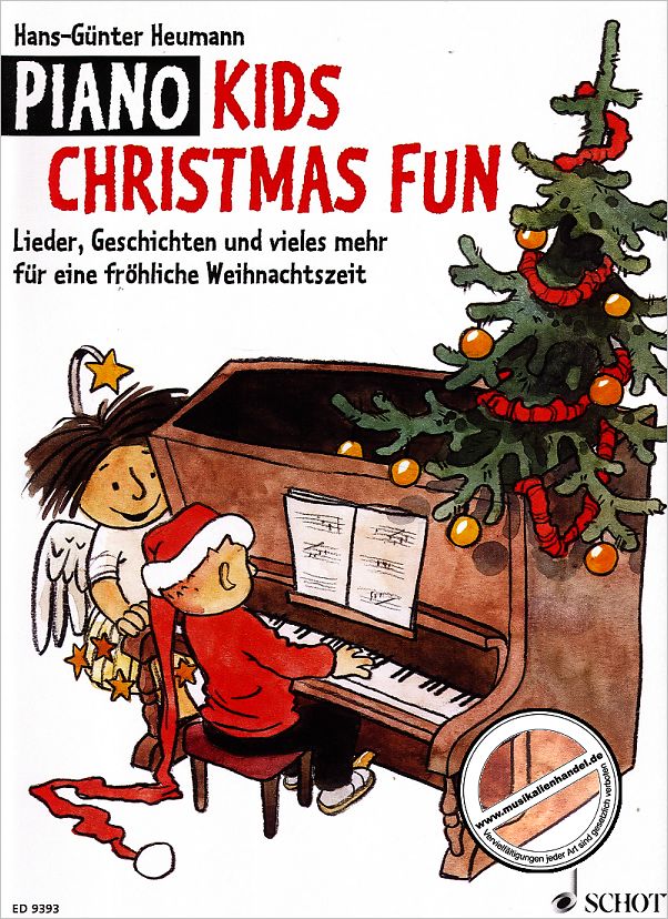 Titelbild für ED 9393 - PIANO KIDS CHRISTMAS FUN