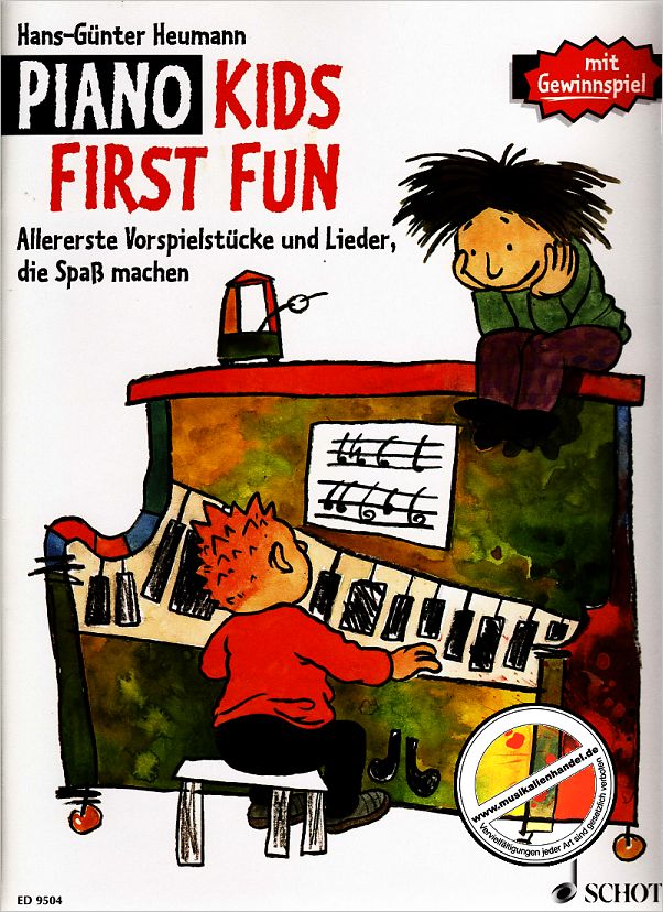 Titelbild für ED 9504 - PIANO KIDS FIRST FUN