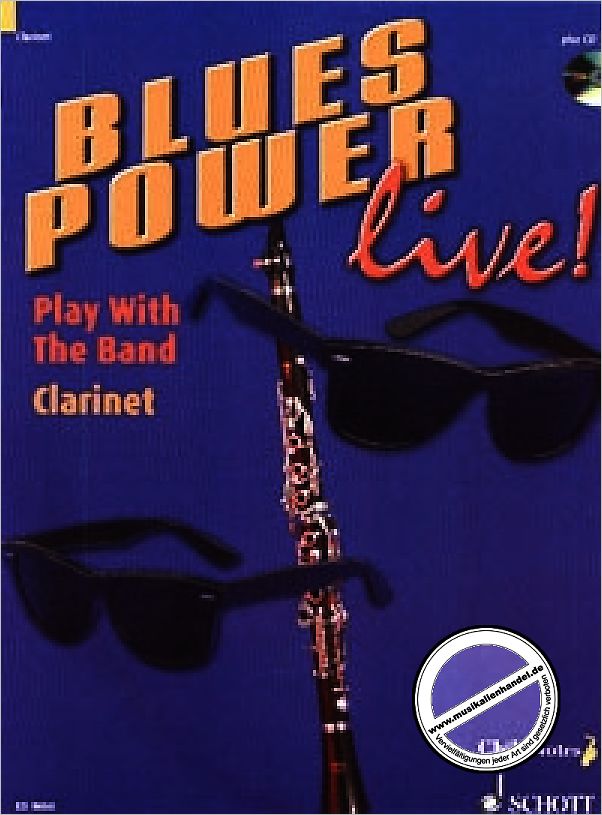 Titelbild für ED 9650 - BLUES POWER LIVE - PLAY WITH THE BAND