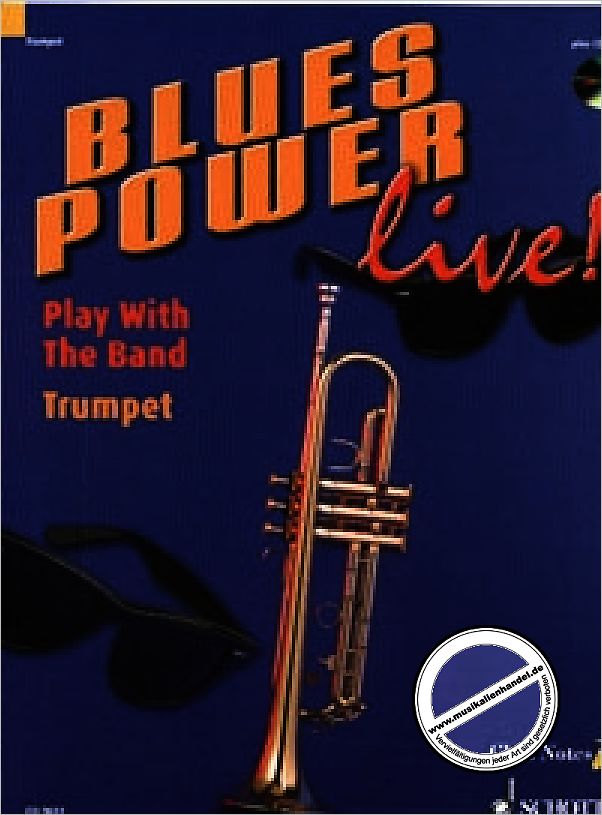 Titelbild für ED 9651 - BLUES POWER LIVE - PLAY WITH THE BAND
