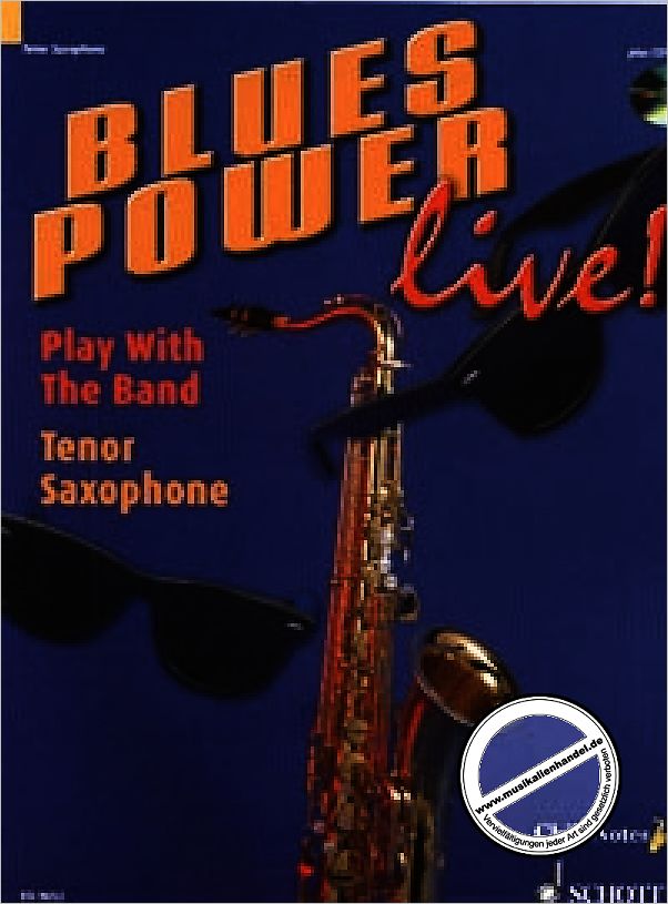 Titelbild für ED 9652 - BLUES POWER LIVE - PLAY WITH THE BAND