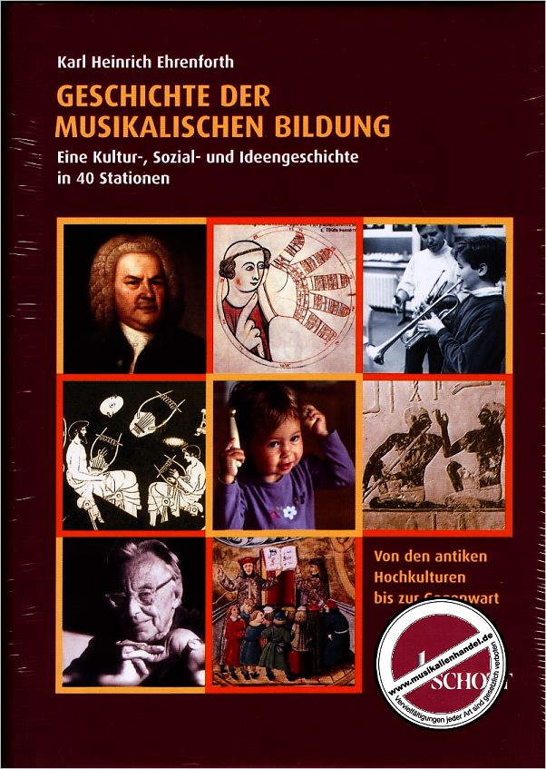Titelbild für ED 9665 - GESCHICHTE DER MUSIKALISCHEN BILDUNG