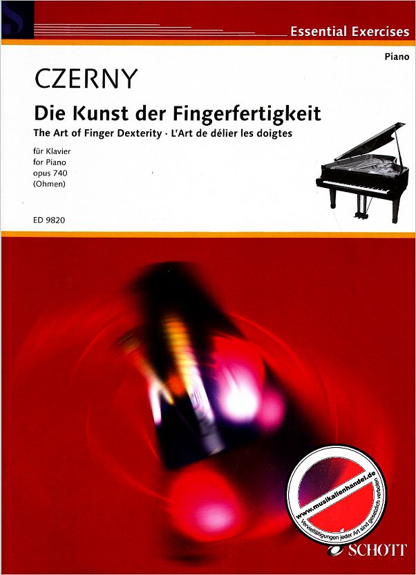 Titelbild für ED 9820 - KUNST DER FINGERFERTIGKEIT OP 740