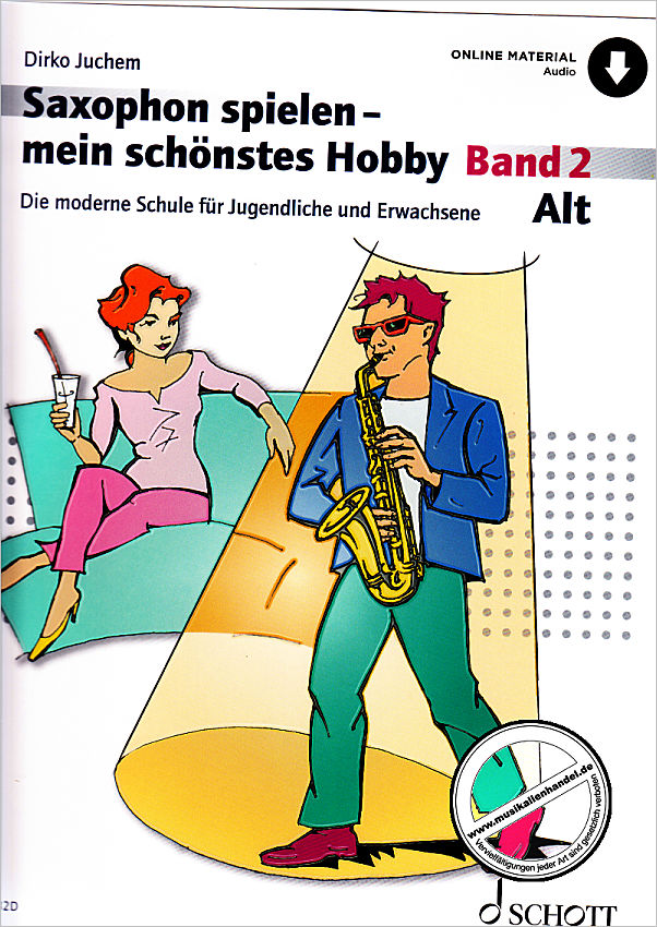 Titelbild für ED 9832D - Saxophon spielen mein schönstes Hobby 2