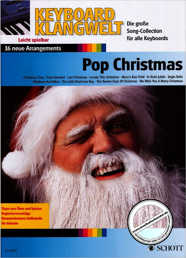 Titelbild für ED 9890 - POP CHRISTMAS