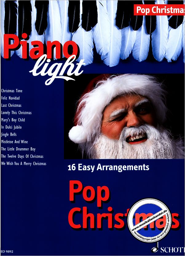 Titelbild für ED 9892 - POP CHRISTMAS
