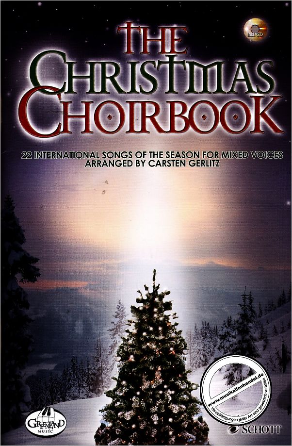 Titelbild für ED 9896-50 - THE CHRISTMAS CHOIR BOOK
