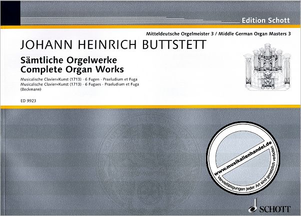 Titelbild für ED 9923 - SAEMTLICHE ORGELWERKE 1