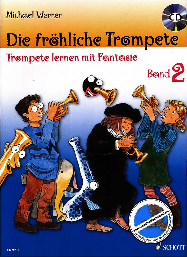 Titelbild für ED 9932 - DIE FROEHLICHE TROMPETE 2