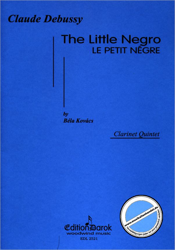 Titelbild für EDL 2521 - LE PETIT NEGRE