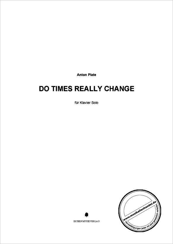 Titelbild für EICHEN 08-6 - DO TIMES REALLY CHANGE (1993-1994)