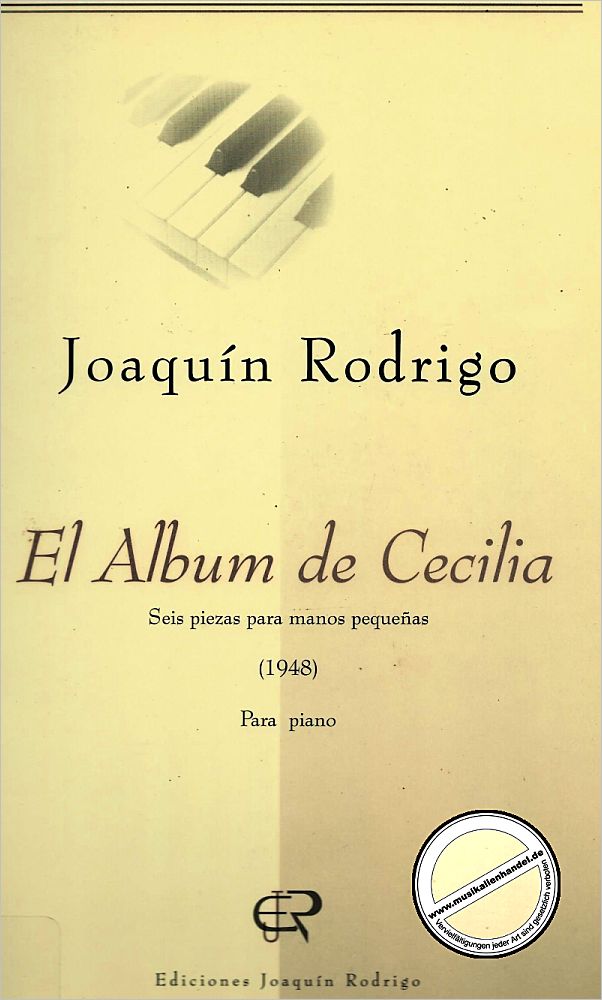 Titelbild für EJR 190158 - EL ALBUM DE CECILIA