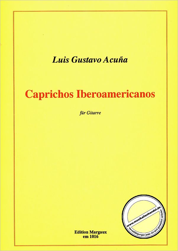 Titelbild für em 1016 - CAPRICHOS IBEROAMERICANOS