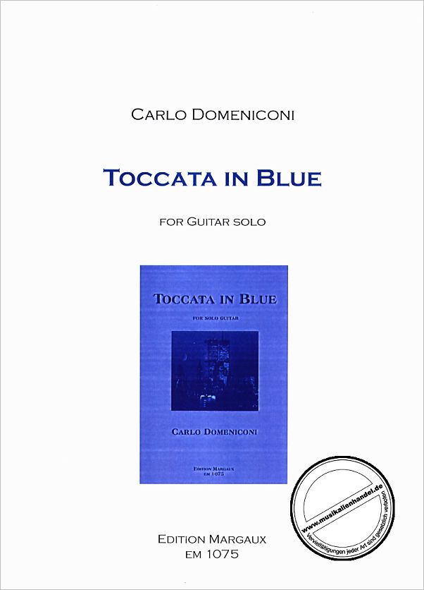 Titelbild für EM 1075 - TOCCATA IN BLUE