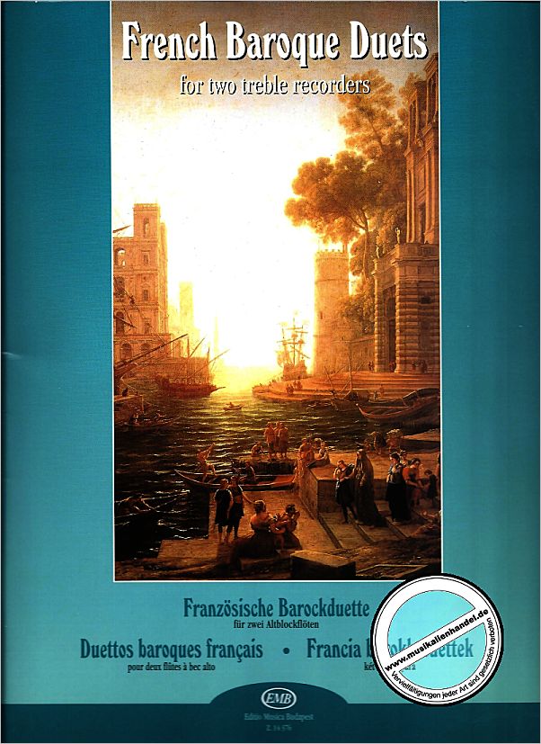 Titelbild für EMB 14376 - FRANZOESISCHE BAROCKDUETTE