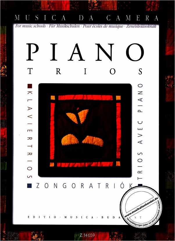 Titelbild für EMB 14659 - PIANO TRIOS