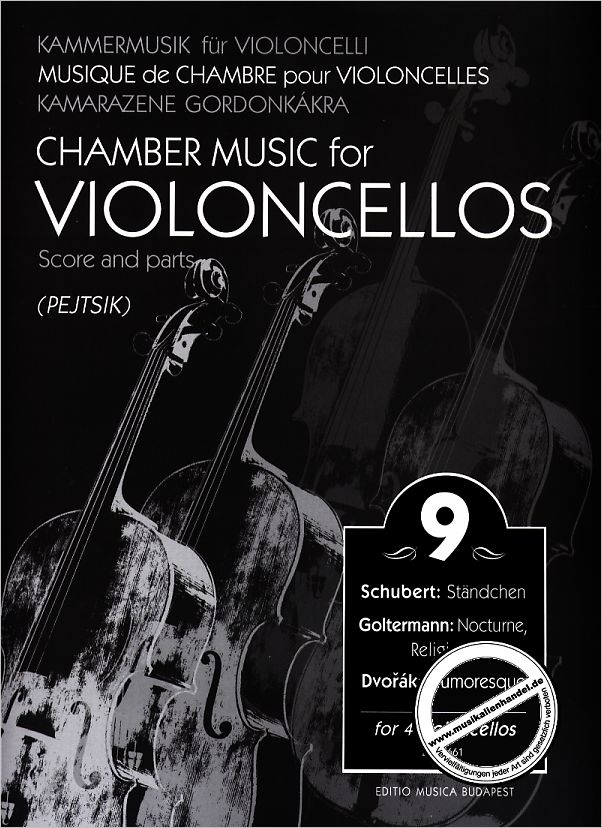 Titelbild für EMB 14661 - CHAMBER MUSIC FOR VIOLONCELLOS 9