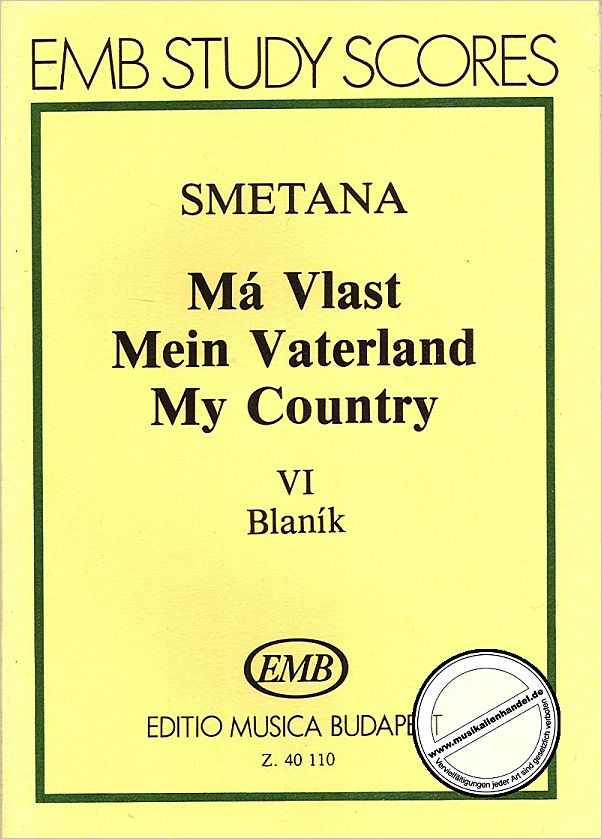 Titelbild für EMB 40110 - BLANIK AUS MEIN VATERLAND