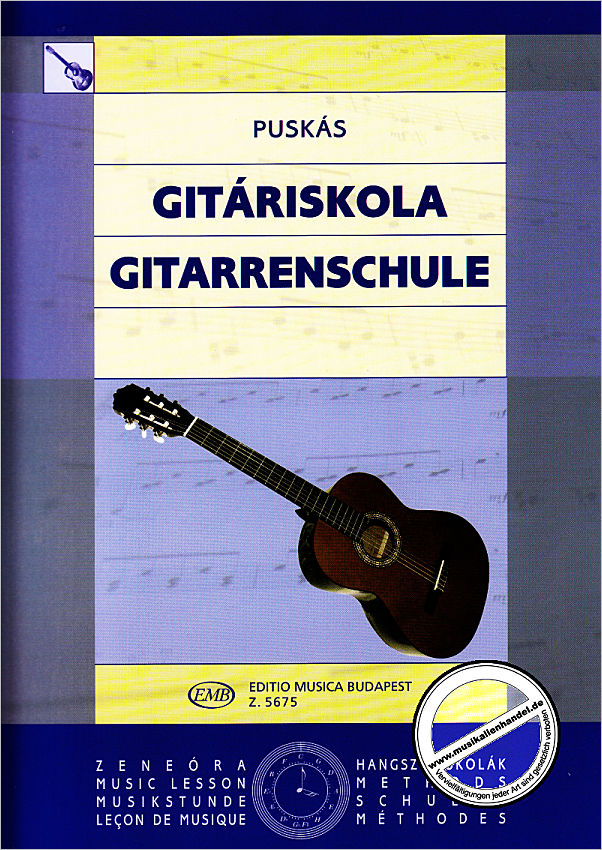 Titelbild für EMB 5675 - GITARRENSCHULE 1