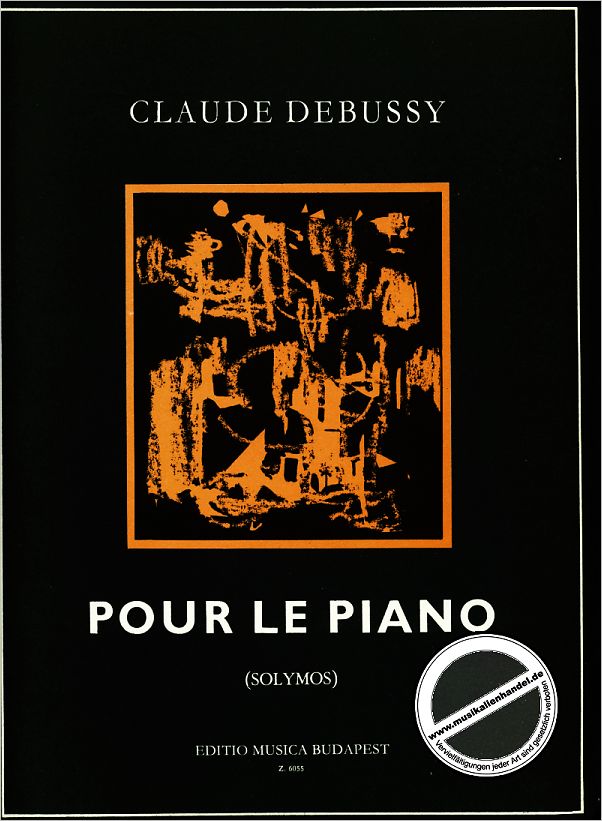 Titelbild für EMB 6055 - POUR LE PIANO