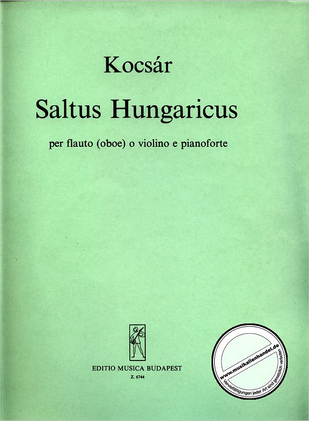 Titelbild für EMB 6744 - SALTUS HUNGARICUS
