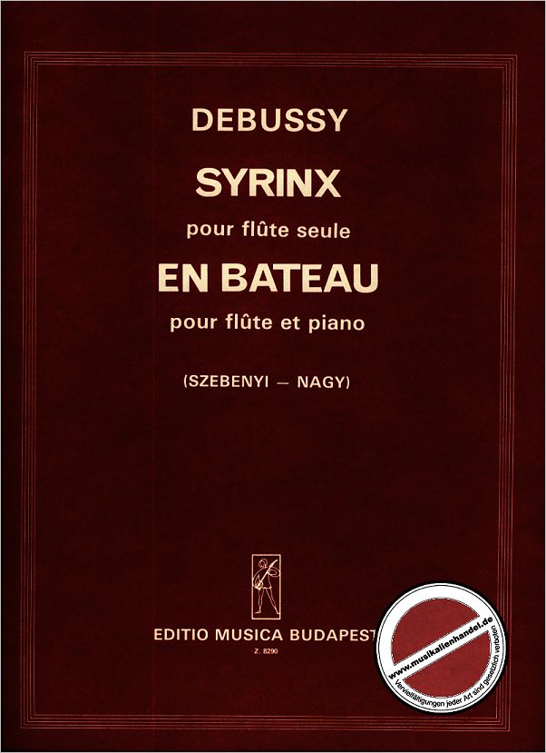 Titelbild für EMB 8290 - SYRINX + EN BATEAU