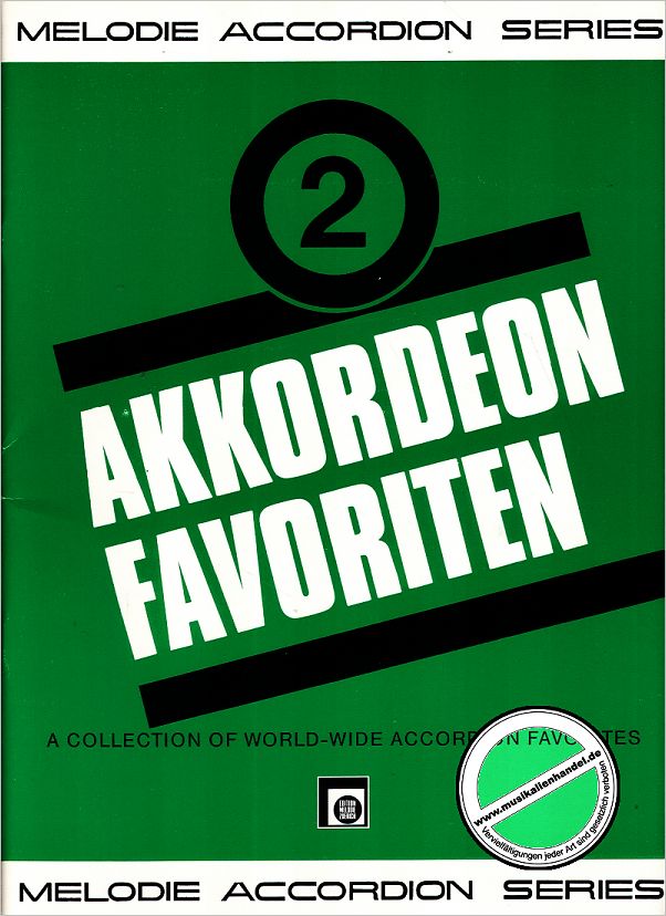 Titelbild für EMZ 2107101 - AKKORDEON FAVORITEN 2