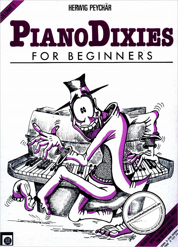 Titelbild für EMZ 2107720 - PIANO DIXIES FOR BEGINNERS 1