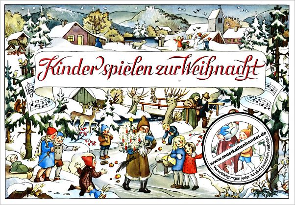 Titelbild für EN 803 - KINDER SPIELEN ZUR WEIHNACHT
