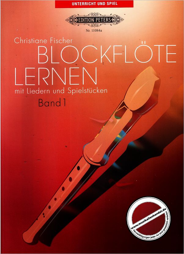 Titelbild für EP 11084A - BLOCKFLOETE LERNEN 1