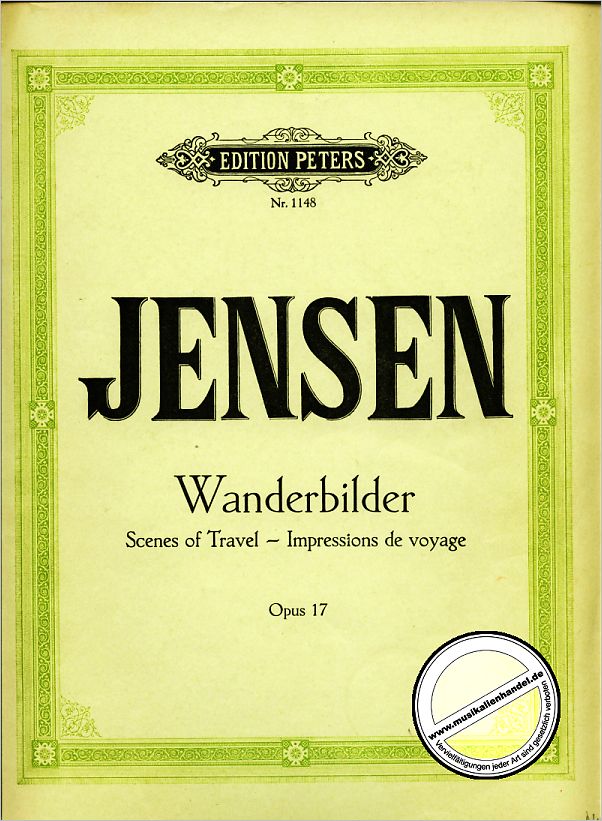 Titelbild für EP 1148 - WANDERBILDER OP 17