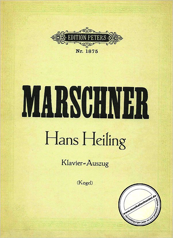 Titelbild für EP 1875 - HANS HEILING