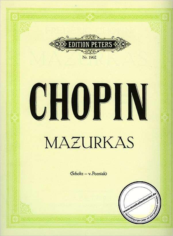 Titelbild für EP 1902 - MAZURKAS