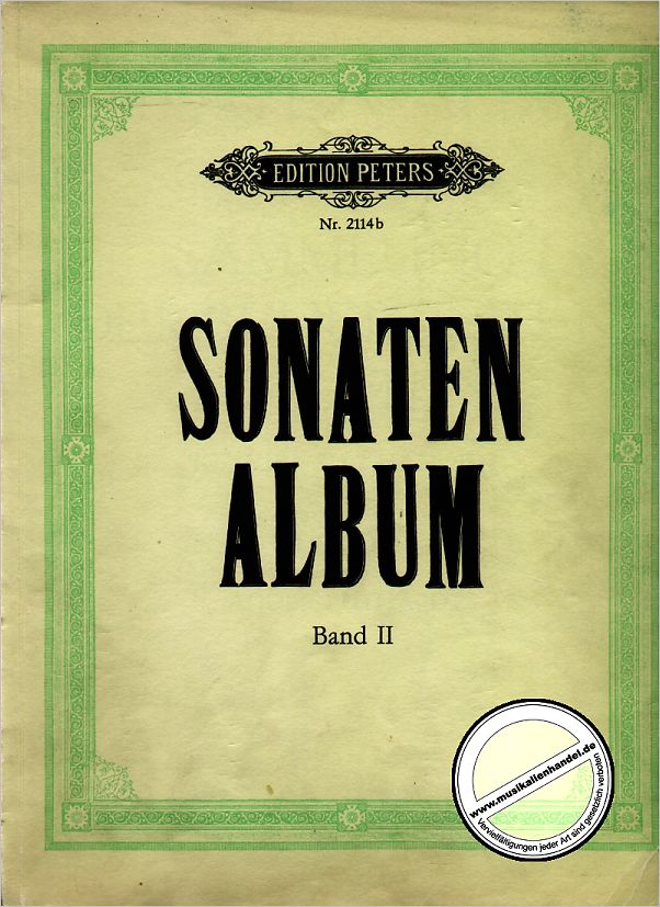 Titelbild für EP 2114B - SONATEN ALBUM 2