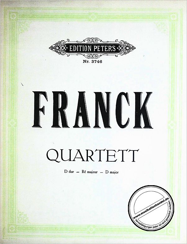 Titelbild für EP 3746 - QUARTETT