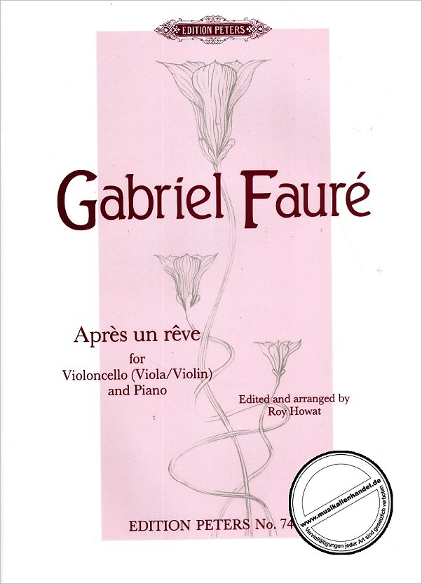 Titelbild für EP 7481 - APRES UN REVE