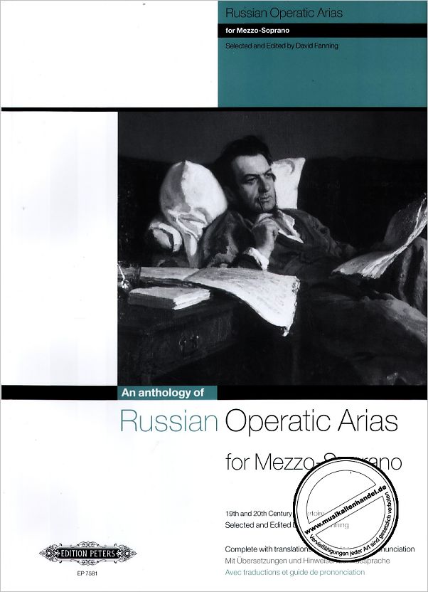 Titelbild für EP 7581 - AN ANTHOLOGY OF RUSSIAN OPERATIC ARIAS