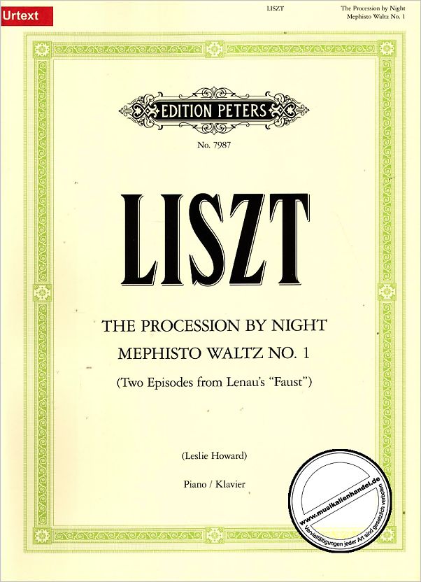 Titelbild für EP 7987 - 2 EPISODEN FROM LENAU'S FAUST