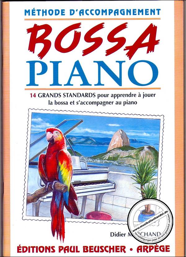 Titelbild für EPB 1010640 - BOSSA PIANO - 14 GRANDS STANDARDS