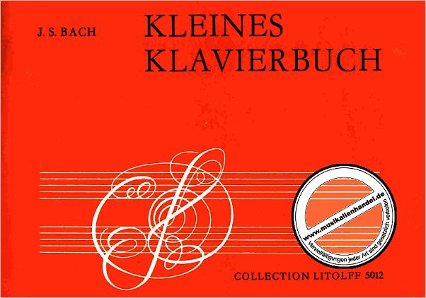 Titelbild für EPCL 5012 - KLEINES KLAVIERBUCH
