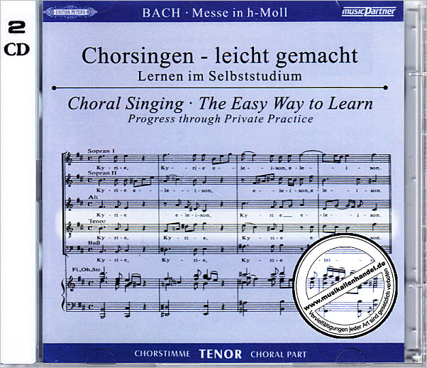 Titelbild für EPMPC 8736-3 - MESSE H-MOLL BWV 232