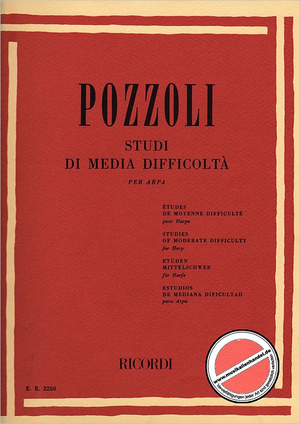 Titelbild für ER 2250 - STUDI DI MEDIA DIFFICOLTA