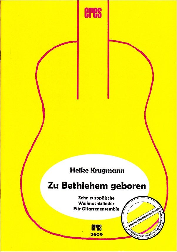 Titelbild für ERES 2609 - ZU BETHLEHEM GEBOREN